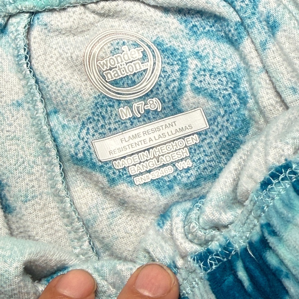 L.O.L. Surprise! Girls Pink and Blue Pajama Bottoms 7-8 2 Pack - Picture 3 of 3